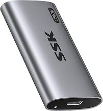 SSK 128GB Portable SSD External Hard Drive Solid State Drive up to 550MB/s - Image 1