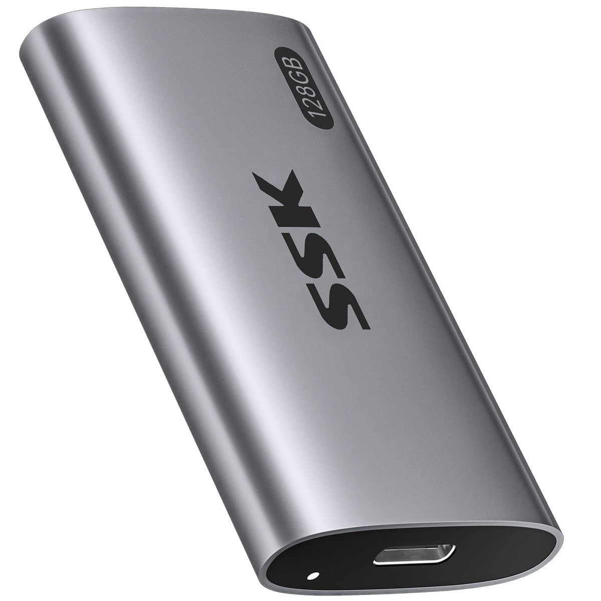 SSK 128GB Portable SSD External Hard Drive Solid State Drive up to 550MB/s