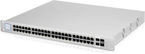 Ubiquiti Unifi Managed PoE+ GigaBit 48 RJ45-Ports 750W Switch With SFP+ Ports US-48-750W