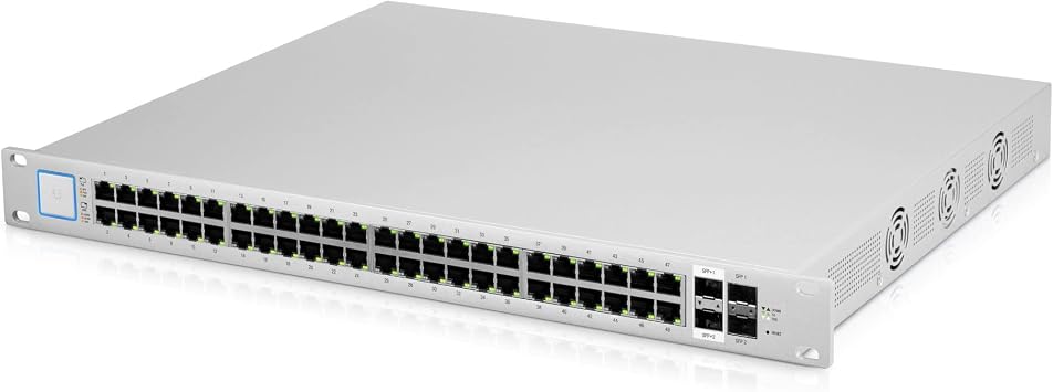 Ubiquiti Unifi Managed PoE+ GigaBit 48 RJ45-Ports 750W Switch With SFP+ Ports US-48-750W