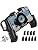 Mikirini 11 in 1 Mobile Phone Game Controller for PUBG/Call of Duty