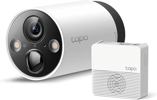 Tapo TP-Link Outdoor Wireless Security Camera, 2K QHD, Color Night Vision, Starlight Sensor, Motion/Person/Vehicle Detection, 180 Day Battery, Works w/Alexa & Google Home, 1-Camera, C420S1