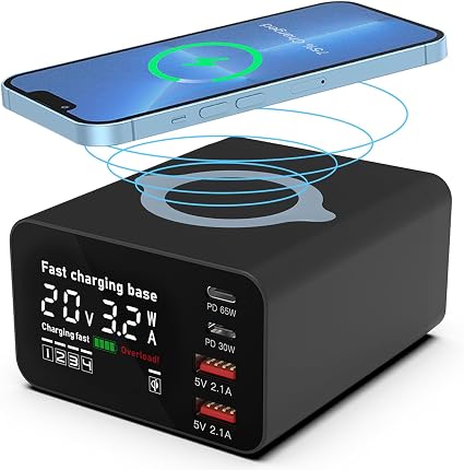 Charging Station, 110W4Port Usb Charging Station, Multiple Usb Charger Station, Charging Station for Multiple Devices, Multi Usb Charging Station, Chargers for Multiple Devices, Multi Charging Station - Image 4
