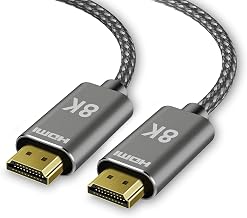 8K HDMI 2.1 Cable Fiber Optic 50FT Long,High Speed 48Gbps,8K@60Hz,eARC - Image 1