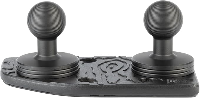 Bulletpoint Metal Dash Mount Cell Phone Holder & Action Camera Bracket Compatible with 2024+ Jeep Wrangler JL, 4xe & Gladiator Dual 20mm Ball Base (Driver Side Magsafe Compatible)