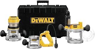 DEWALT Router, Fixed/Plunge Base Kit, 12-Amp, 2-1/4-HP (DW618B3) - Image 1