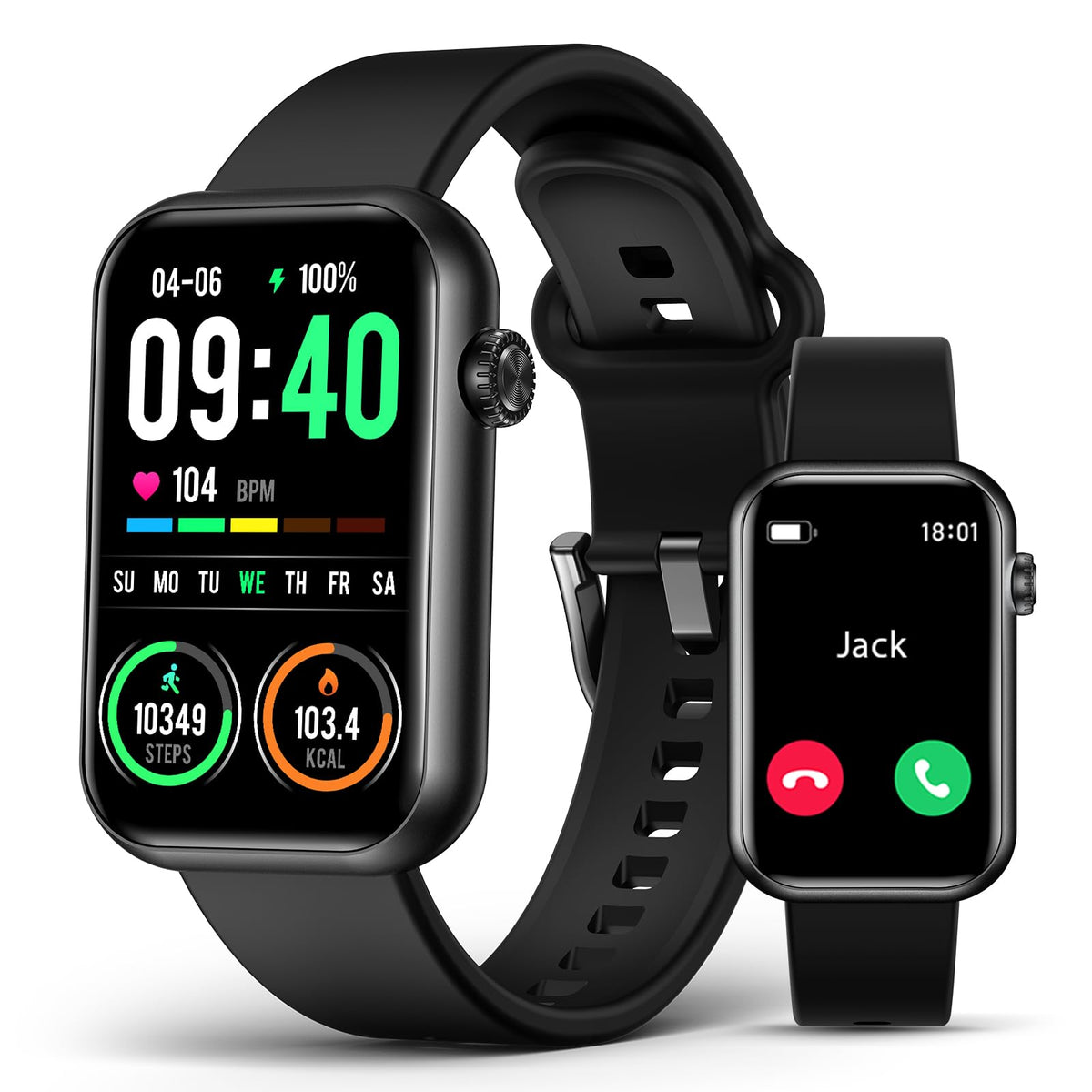Smart Watch Fitness Tracker, Bluetooth Call, Health | Smartwatches - Image 1