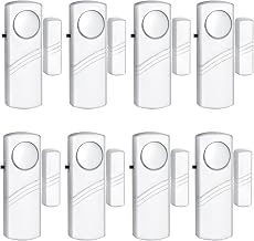 Security Door Window Alarm, 90DB Wireless Sensor Door Window Burglar Alarm