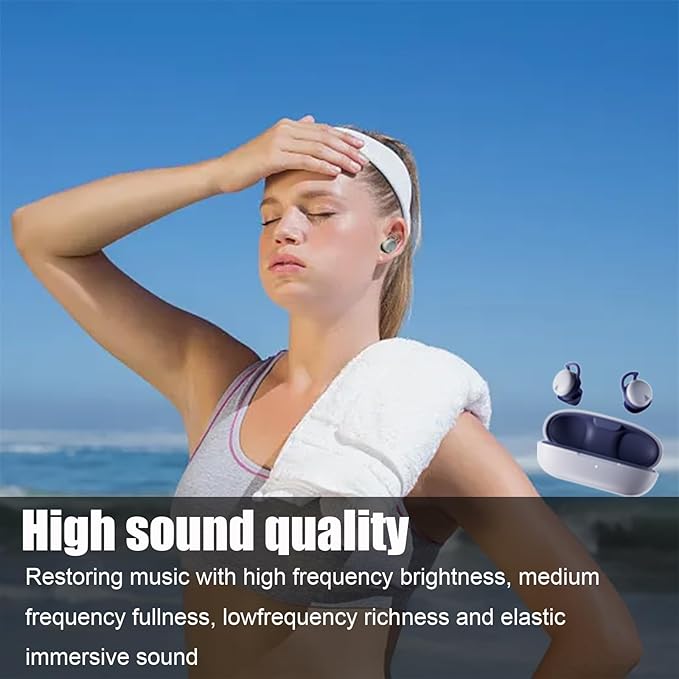 Sleep Headphones Sleep Earbuds Sleep Headphones Wireless Bluetooth 5.3 Invisible Earbuds Sleeping Headphones Sleeping Earbuds Comfortable Noise Cancelling Earbuds Bluetooth 5.3 Grey, Gray
