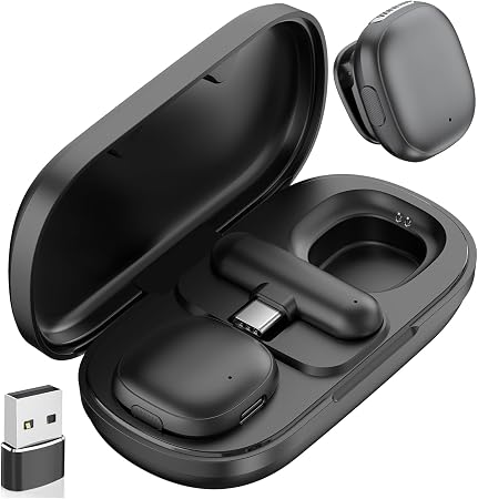NPTCL Wireless USB Microphone for PC Laptop Computer iPhone 17/16 Android