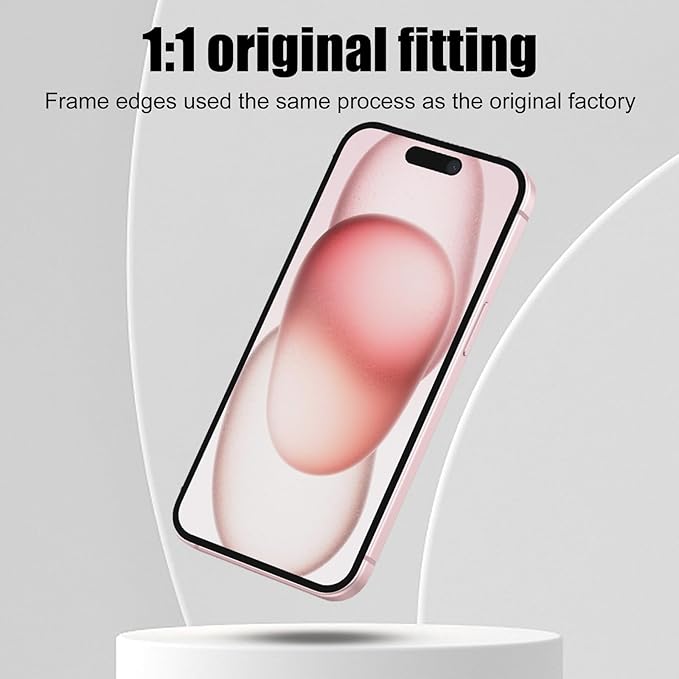 DIGI4U for iPhone 15 Screen Replacement, 6.1 inch 3D Touch FHD Retina for iPhone 15 Touch Display Digitizer Assembly with Repair Tools for iPhone (A3090, A2846, A3089, A3092)
