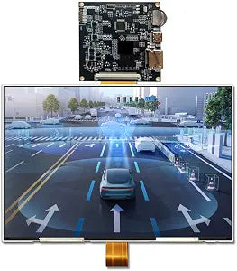 8.9 Inch 2K 2560x1600 TFT LCD Display, 500 Nits Brightness IPS Viewing Angle, with HDMI-Compatible Driver Board, for Win 10/11, Pi 4/5, Smart Home System,Digital Cockpit Display