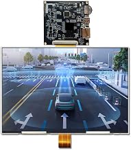 8.9 Inch 2K 2560x1600 TFT LCD Display, 500 Nits Brightness IPS Viewing Angle, with HDMI-Compatible Driver Board, for Win 10/11, Pi 4/5, Smart Home System,Digital Cockpit Display