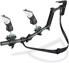 Gun Stock for Meta Quest 3, Compatible with VR Meta Quest 3s Controller Grips for Enhance Stability and Control Magnetic Stock Rifle Adapter (Black) - Image 1