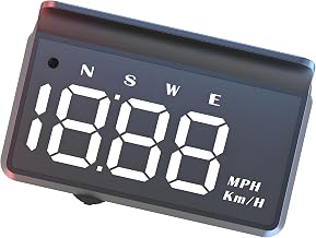 Car Speed Display Screen for Regular Road Trips, White - Image 1