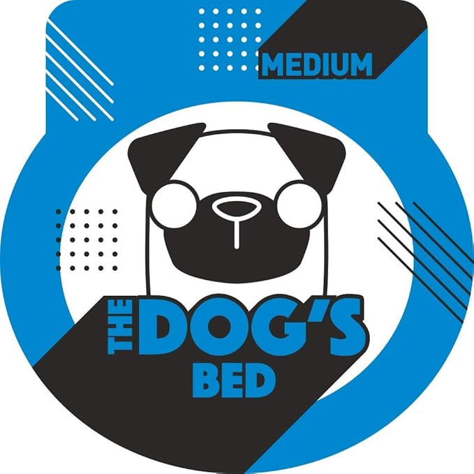 The Dog’s Bed, Orthopedic Standard Foam Waterproof Dog Bed with Standard Support, Medium Silver Grey Plush, Waterproof, Supportive Dog Bed with Replaceable Covers