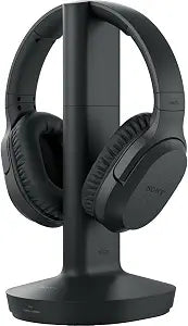 Sony RF400 Wireless Home Theater Headphones for Watching TV WHRF400, Black