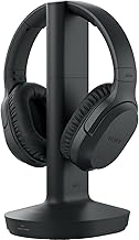 Sony RF400 Wireless Home Theater Headphones for Watching TV WHRF400, Black