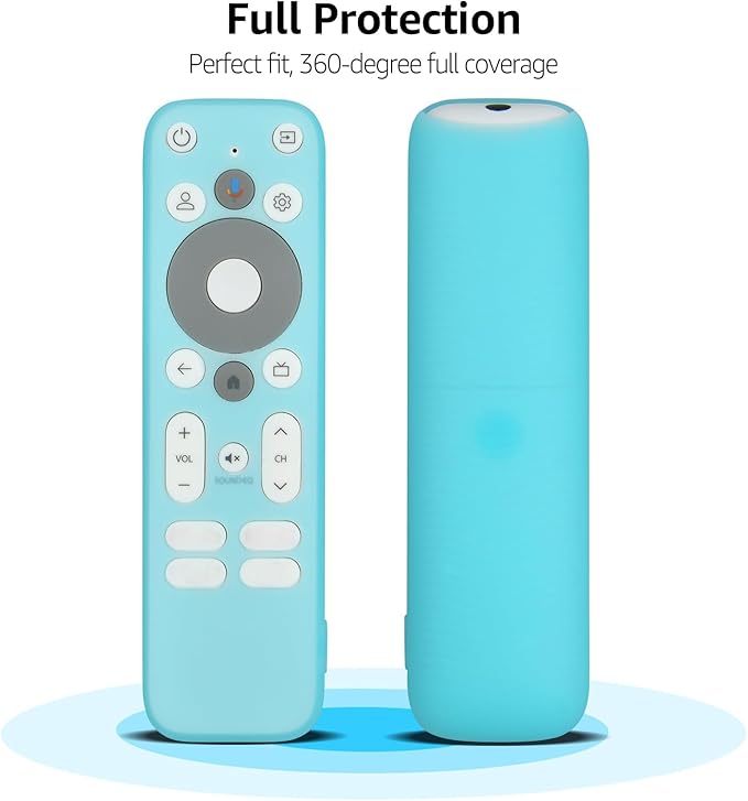 [3 Pack] Luminous Remote Cover Compatible with Onn Android TV 4K UHD Stick TV Box 100024646 100026240 Remote Controller, Lightweight Anti-Slip Skin-Friendly Silicone Skin Sleeve
