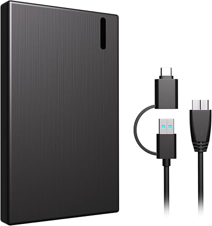 160GB HDD Storage USB3.0 Type-C Compatible with PC Mac Game Consoles