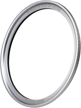 Brightin Star 82mm AERO UV Filter Brass Frame UV Protection Lens Filter Schott B270 99.807% Transmittance 28-Layer Nano Coated Ultra Slim (Silver)