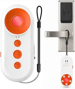 3-in-1 Rechargeable Door Alarm, Personal Alarm for Women College