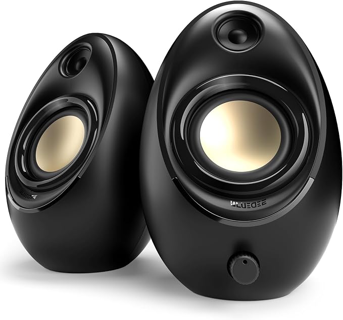 Bluedee Computer Speakers for Desktop PC, 20W Peak, Bluetooth 5.4 USB USB-C