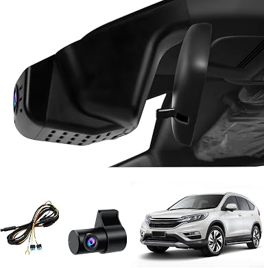 Front 4K + Rear 1080P Dash Cam for Honda CRV 2023-2026 + 128G Card