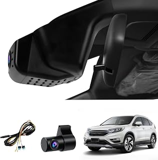 Front 4K + Rear 1080P Dash Cam for Honda CRV 2023-2026 + 128G Card