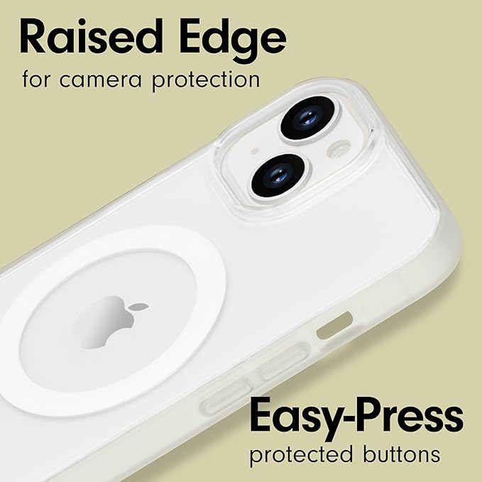 Sonix Case for iPhone 15 Plus, iPhone 14 Plus | Compatible with MagSafe | 10ft Drop Tested | Clear