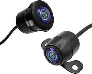 Backup Camera with Clear Night Vision,Rear Front Camera Flush Mount 170° Wide Angle IP68K Waterproof AHD Reverse Camera for Car Truck SUV RV