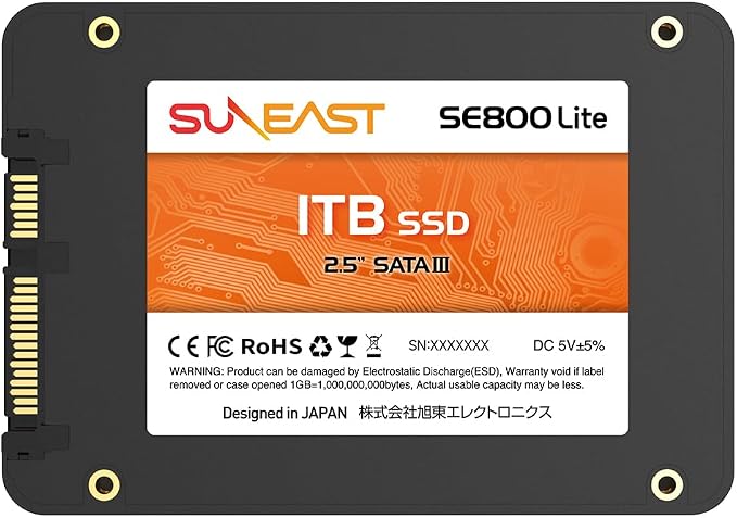 SUNEAST 1TB 2.5 SSD SATA III Internal Solid State Drive