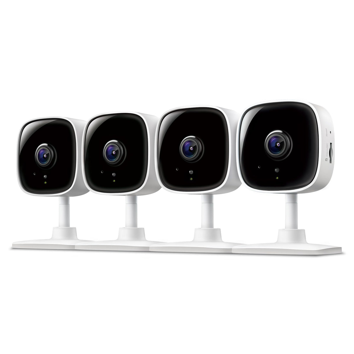 Tapo 1080P Indoor Security Camera, Baby Monitor, Dog Camera, C100(4-Pack)