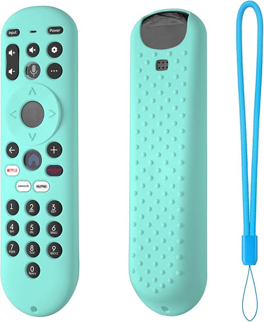 Hi Color Silicone Remote Control Cover for Xumo TV Remote Xumo Stream Box Voice Remote RC3401 Protective Case Sleeve (Mint)