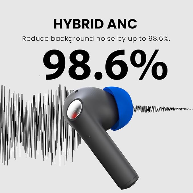 Avantalk Infinity NC – Next-Gen Auracast & LE Audio Bluetooth Earbuds with Active Noise Cancelling, aptX Adaptive, Low-Latency Audio, Custom EQ App & Clear Voice Calls, for TV, Phone & PC