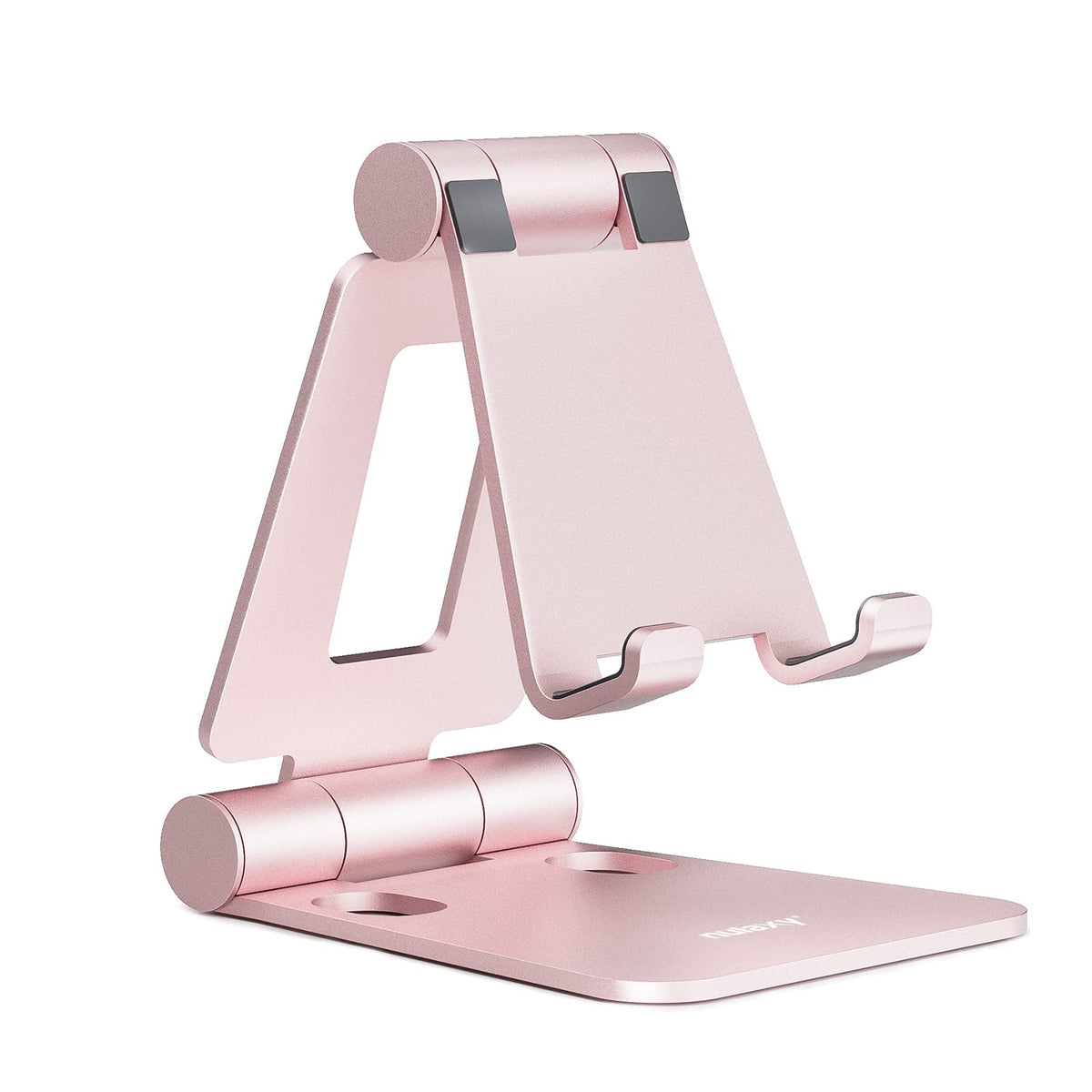 Nulaxy Full Aluminum Dual Folding Cell Phone Stand f | Phone Accessori - Image 1