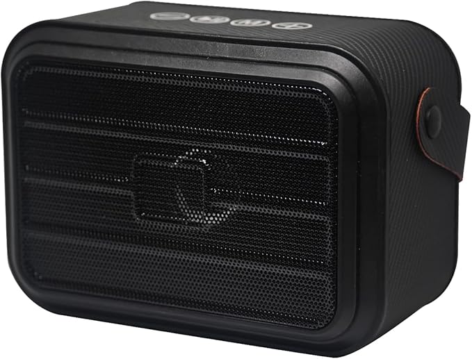 Bluetooth Speaker, Compact & Portable Speaker for Hiking, Support TF Card/USB/AUX, Loud HD Stereo Sound, Camping, Pool, and Beach(Gray)