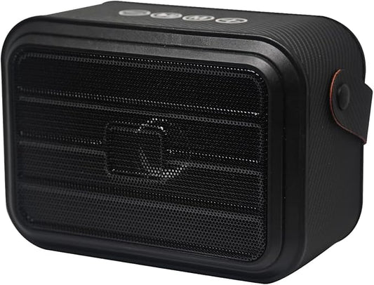 Bluetooth Speaker, Compact & Portable Speaker for Hiking, Support TF Card/USB/AUX, Loud HD Stereo Sound, Camping, Pool, and Beach(Gray)