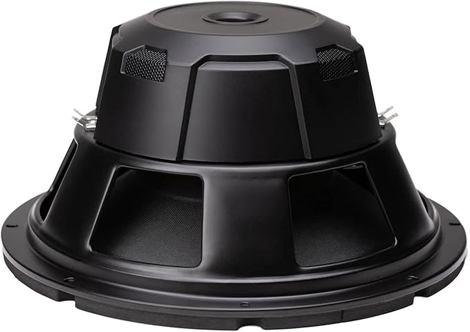 Crunch CRW12D4 12 Inch 800 Watt MAX 4 Ohm Dual Voice Coil Car Subwoofer Speaker with 2 Channel 1000 Watt Amp A/B Class Car Audio Stereo Amplifier