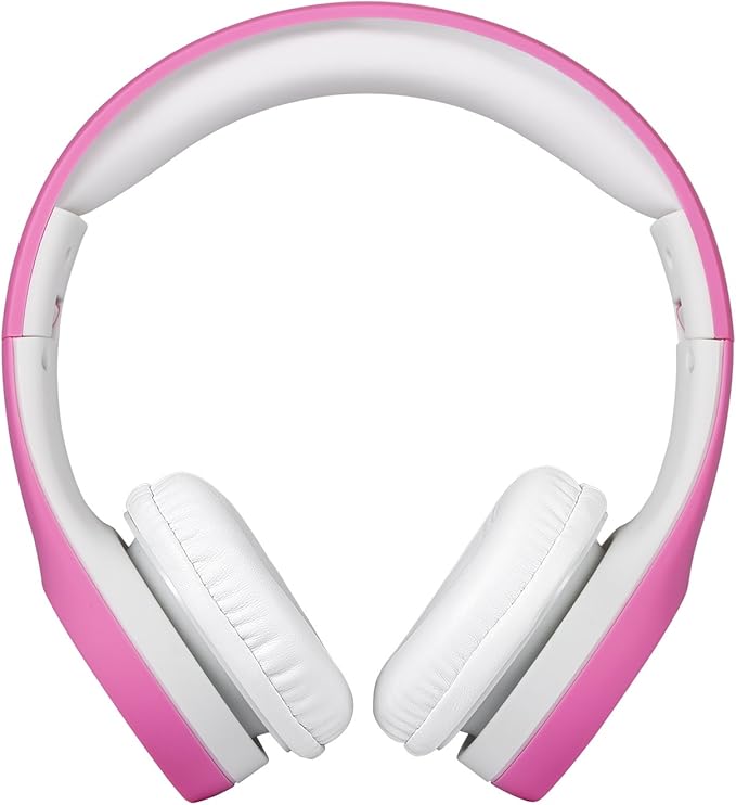 Kids Headphones with Cord, Toddler Headphones with Sharing Function, 85dB/93dB Safe Volume Limit, for Toddler Children Baby Boys Girls On-line Study, School, Travel use (Pink)