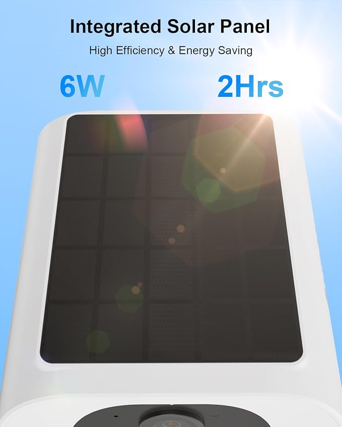 ANRAN 2K Solar Security Cameras Wireless Outdoor 4 Pack – Human Detection, Color Night Vision & Spotlight