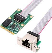 2500Mbps 2.5Gbps to Mini PCI-E PCI Express GBE Gigabit 1000Mbps Ethernet Network LAN Cable Adapter for Desktop Motherboard - Image 1