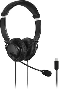 Kensington Hi-Fi USB-C Headphones with Mic (K97457WW), Black
