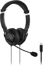 Kensington Hi-Fi USB-C Headphones with Mic (K97457WW), Black - Image 1