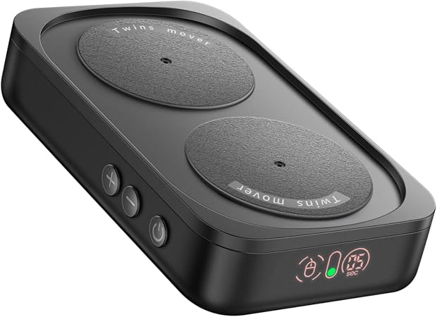 Undetectable Mouse Mover Jiggler, 100% Random Mouse Movement Device, Mechanical Mouse Shaker with Adjustable Interval Timer, No Need to Align Optical Sensor, Quiet Vibration Keep PC Active