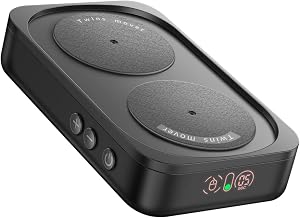 Undetectable Mouse Mover Jiggler, 100% Random Mouse Movement Device, Mechanical Mouse Shaker with Adjustable Interval Timer, No Need to Align Optical Sensor, Quiet Vibration Keep PC Active - Image 1