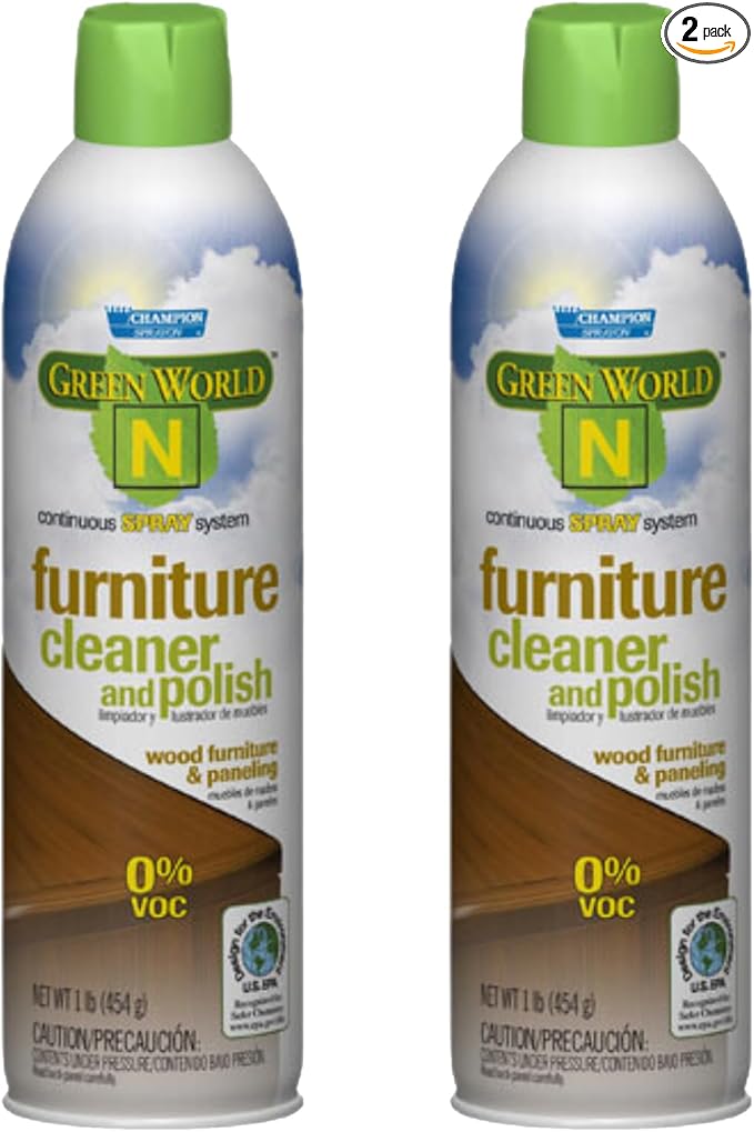 Champion Sprayon Furniture Cleaner & Polish. 2-14oz. Net Can.