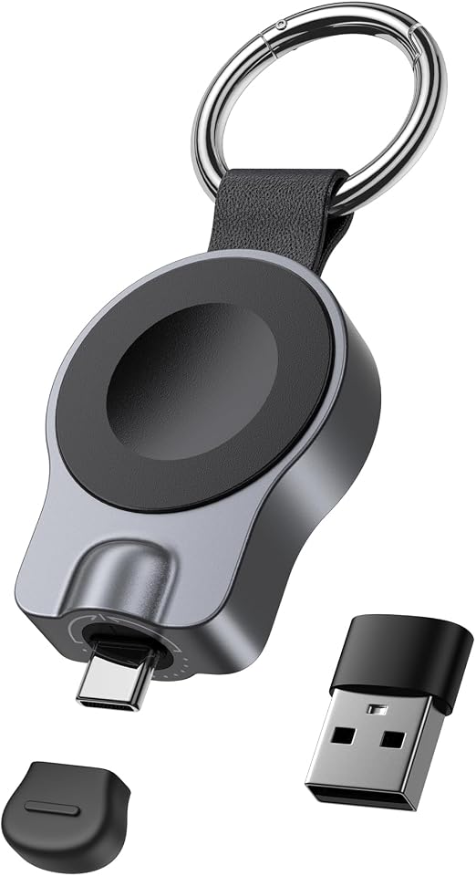 SwanScout 5W Fast Wireless Charger for Apple Watch 12/11/10/9/8/7/Ultra 4/3