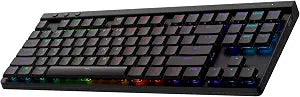 Logitech G515 Lightspeed TKL Wireless Gaming Keyboard (Linear) - Black