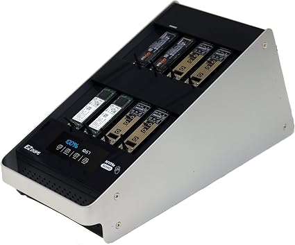 EZ DUPE 1 to 7 SOHO NVME Duplicator MKIII with Touchscreen DM-HE0-8V07NTP3